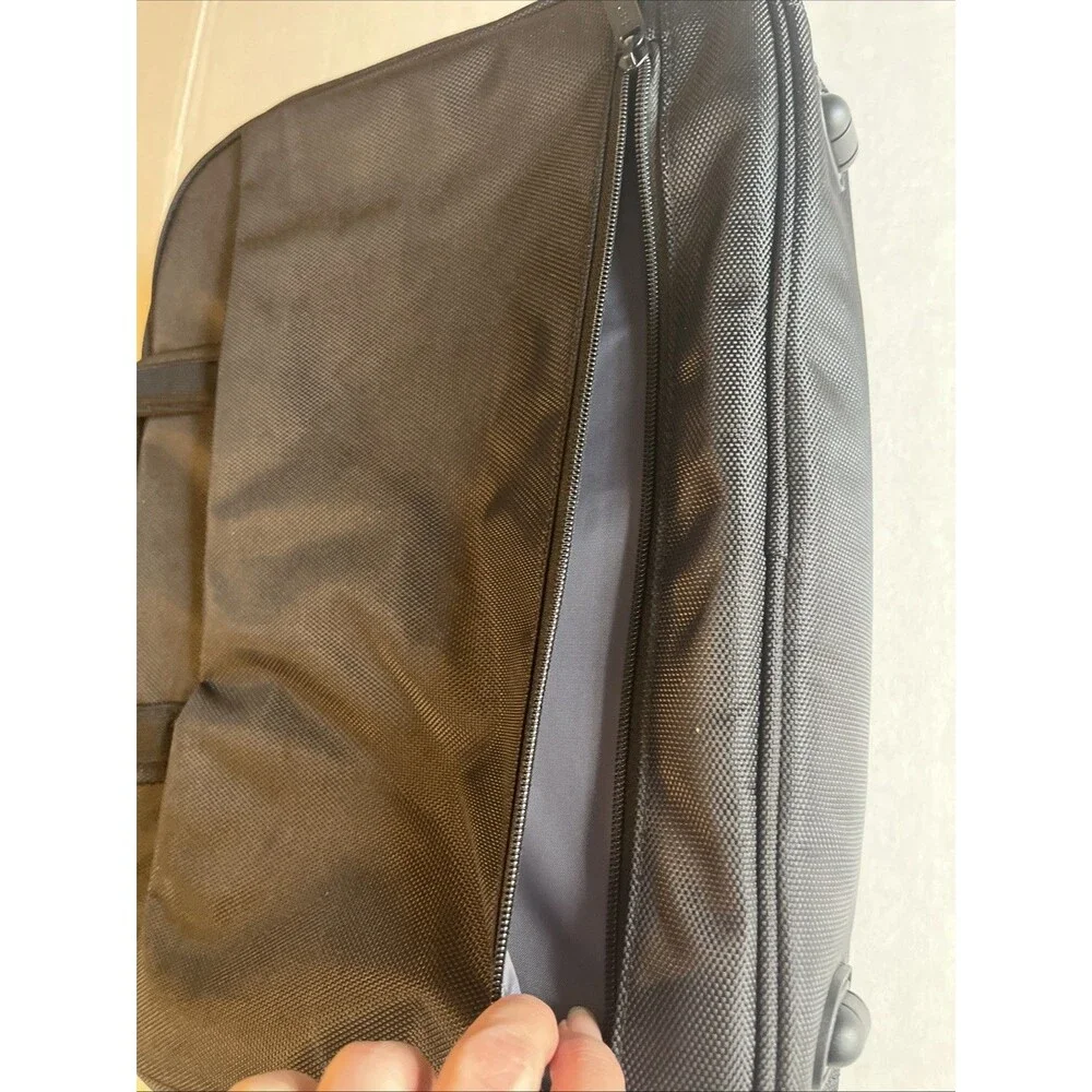 Eco Style Laptop Bag Pro Tech Topload Black Red Business Travel Case Fits 15.6”